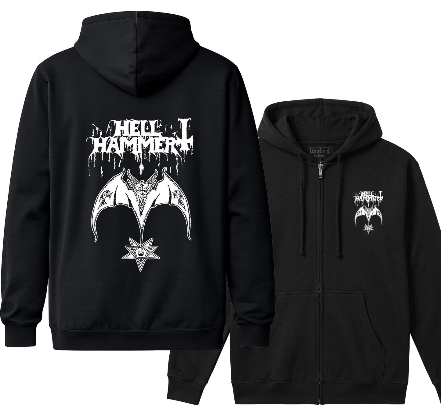 Hellhammer - Zipper Hoodie