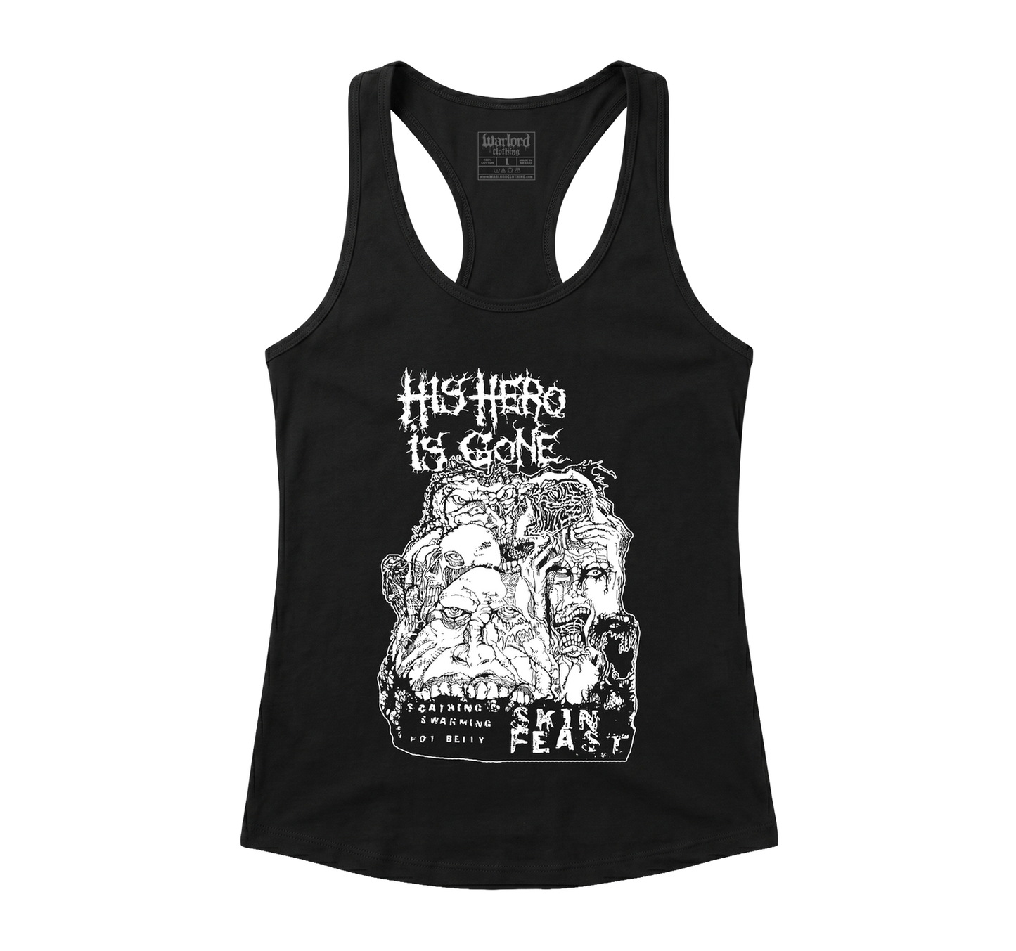 His Hero Is Gone - Racerback Tank