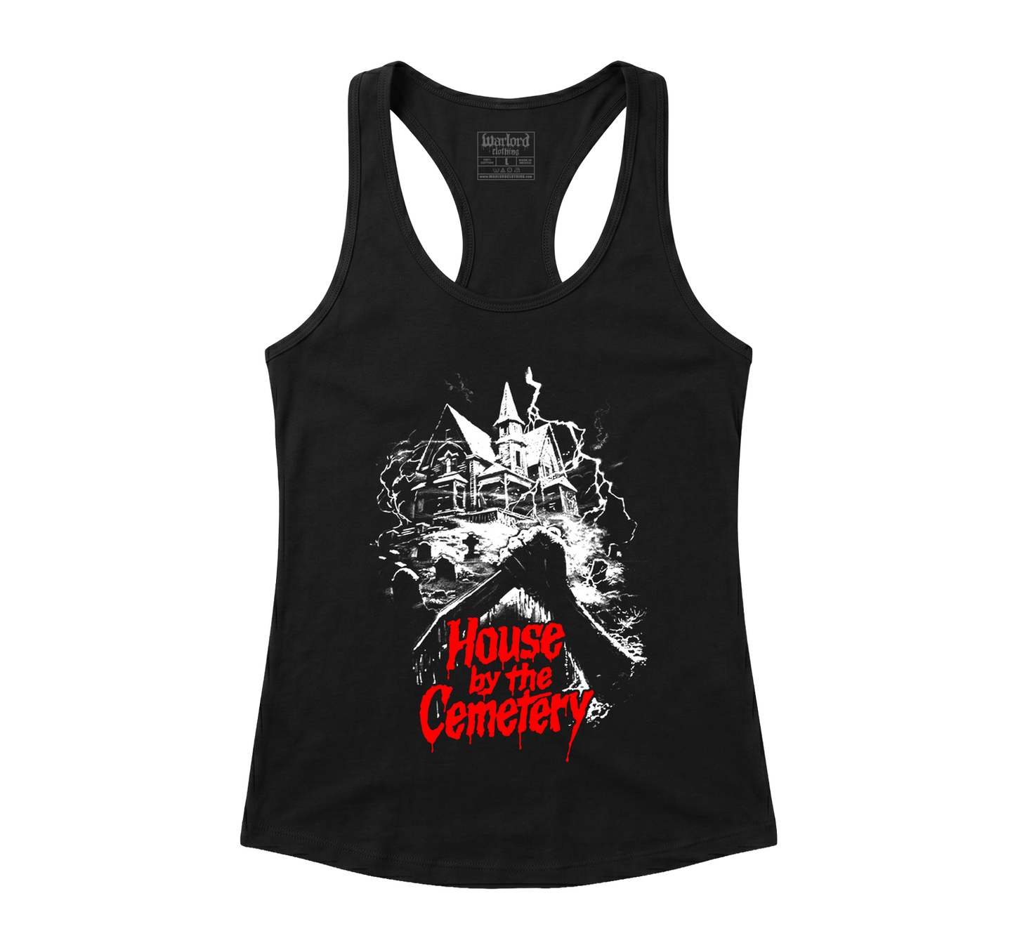 House By The Cemetery - Racerback Tank