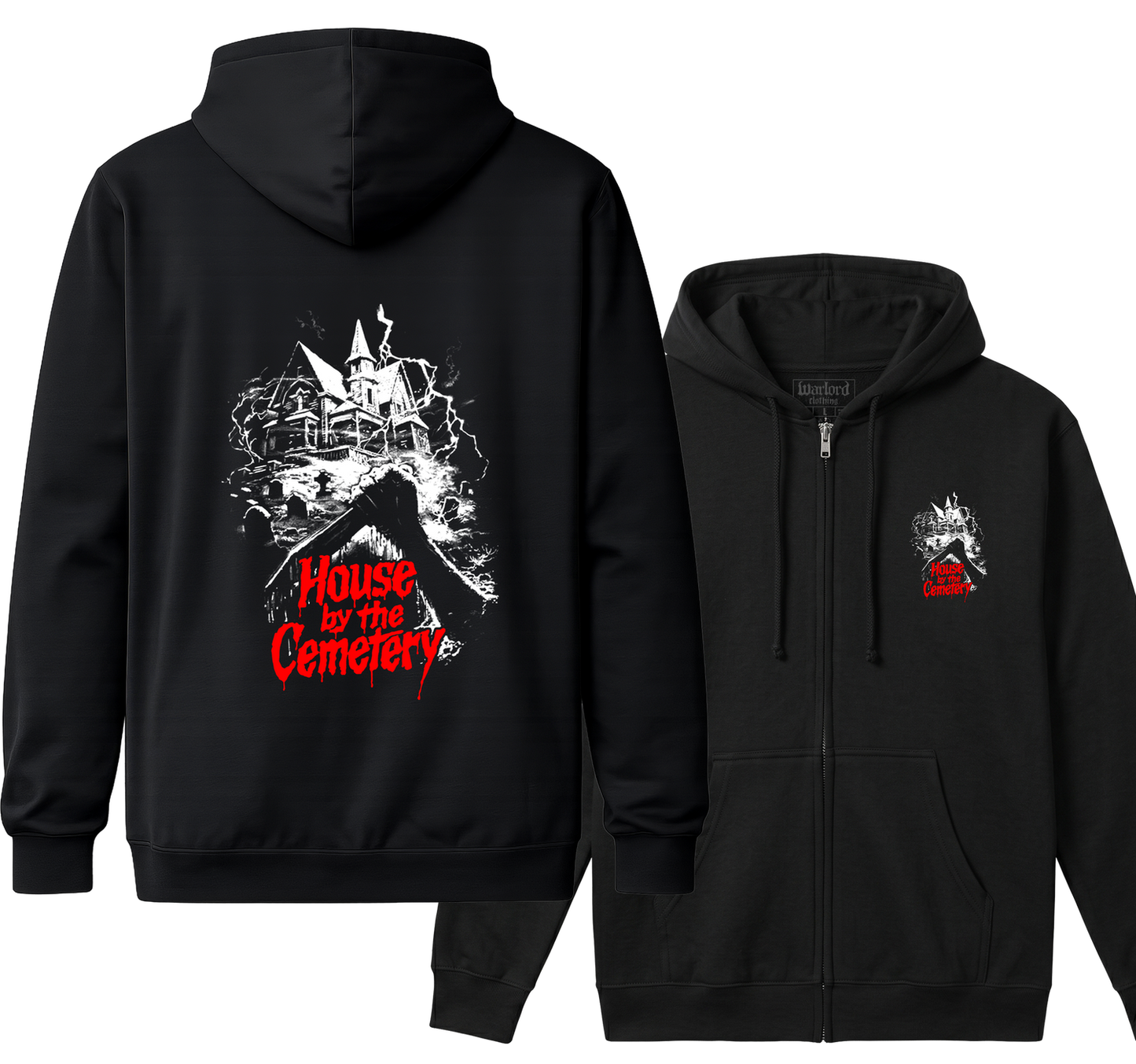 House By The Cemetery - Zipper Hoodie