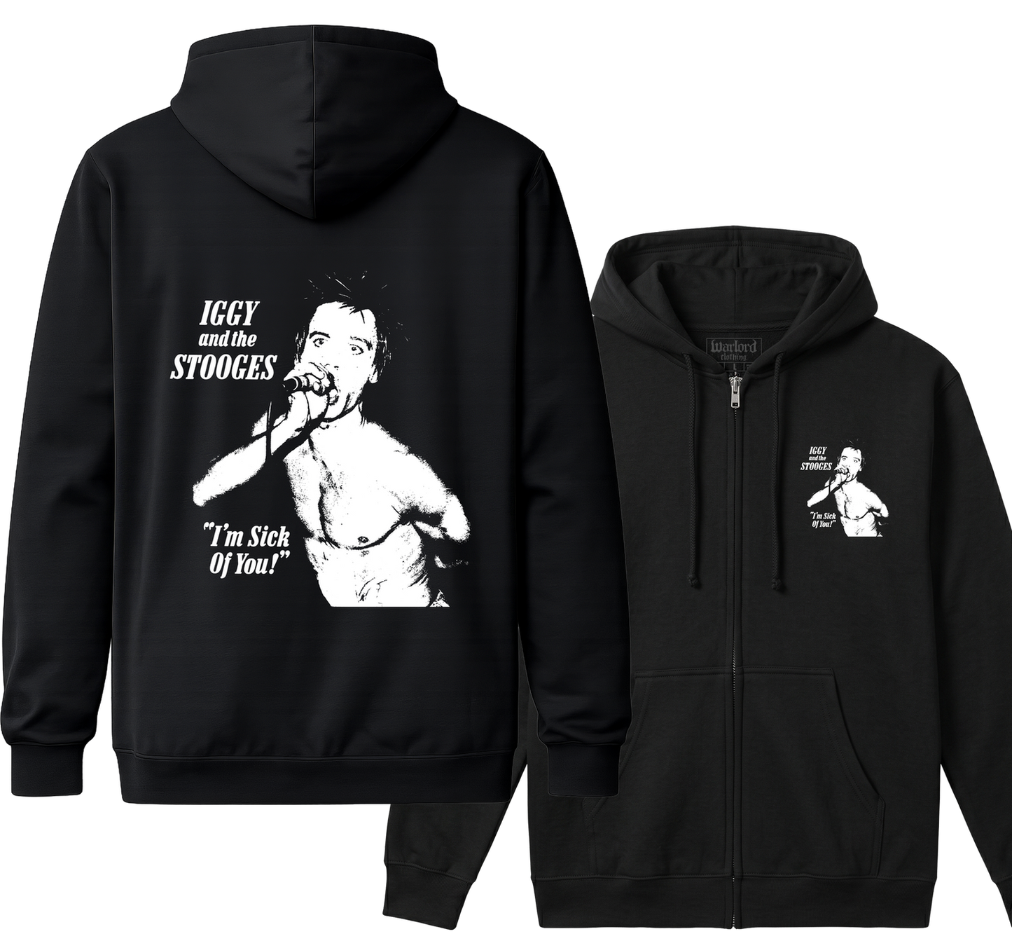 Iggy And The Stooges - Zipper Hoodie