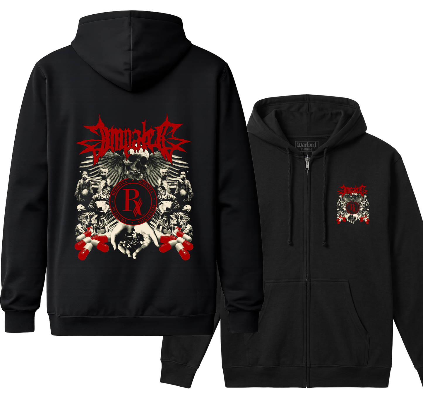 Impaled - Zipper Hoodie