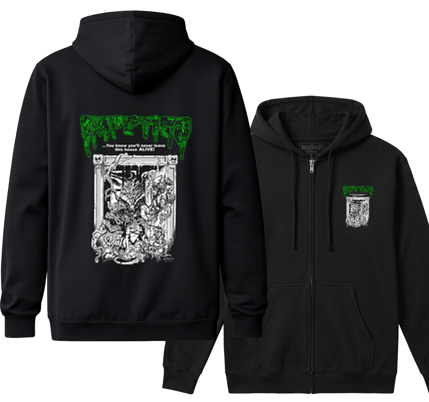 Impetigo - Zipper Hoodie