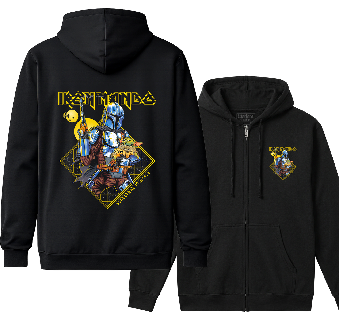 Iron Mando - Zipper Hoodie