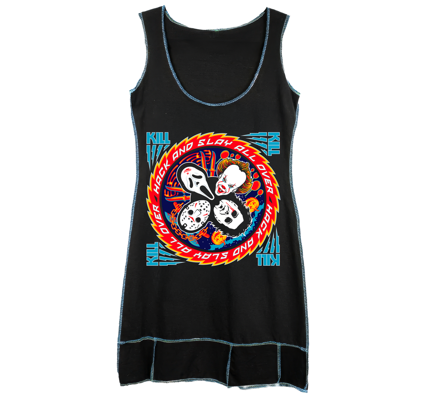 Kiss Of Death - T-Shirt Dress