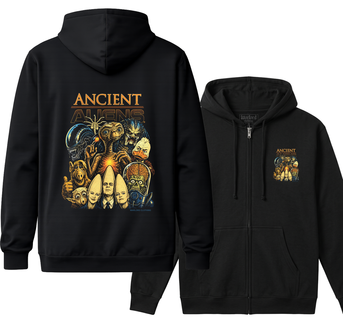 Ancient Aliens - Zipper Hoodie
