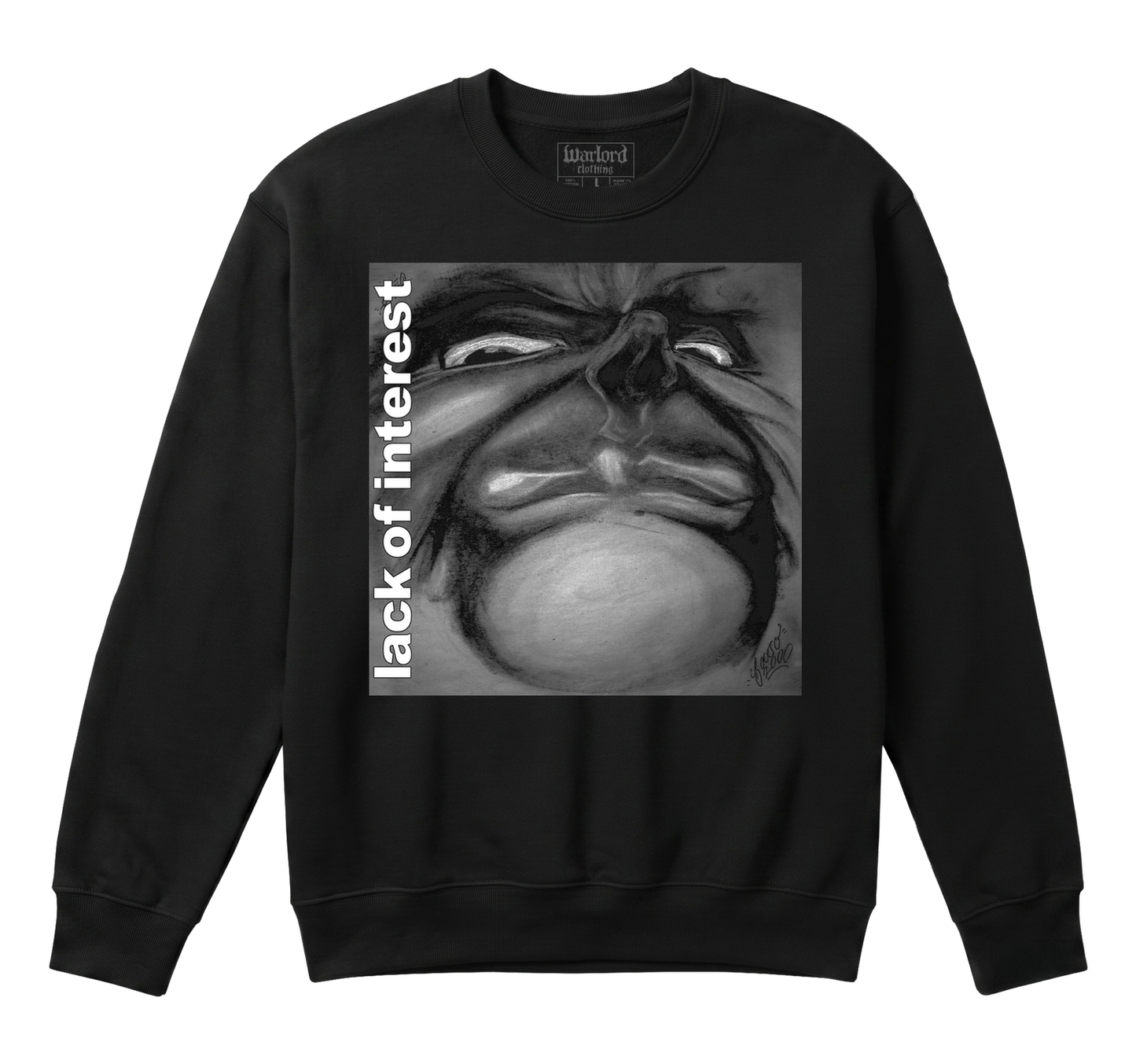 Lack Of Interest - Crewneck Sweatshirt