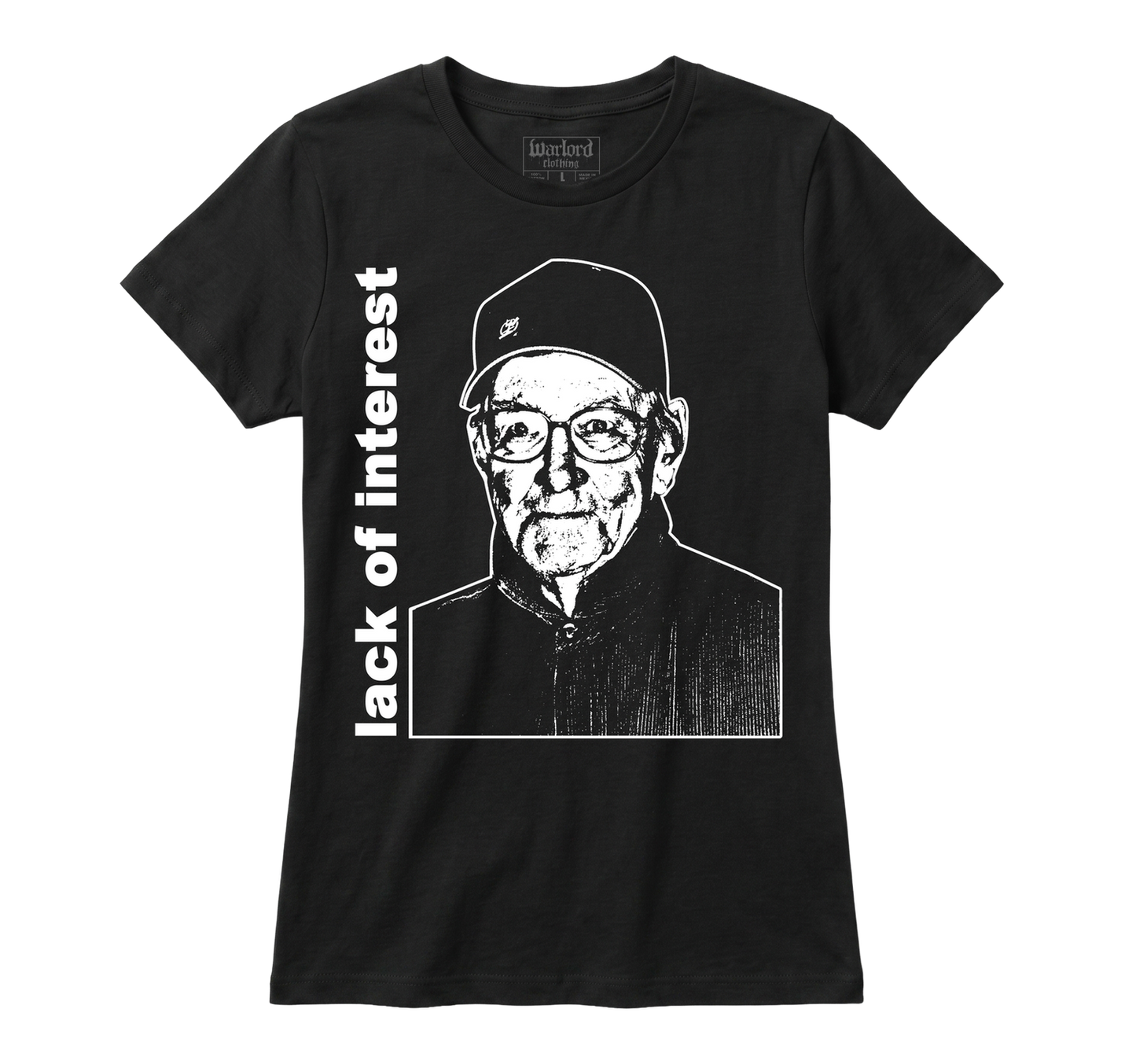 Lack Of Interest - Girlie Tee