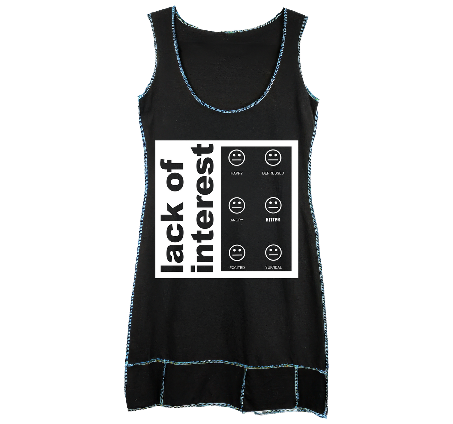 Lack Of Interest - T-Shirt Dress