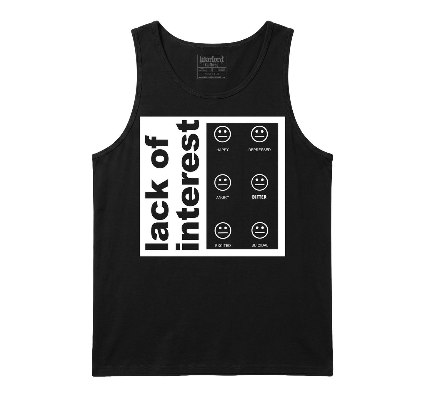 Lack Of Interest - Men's Tank