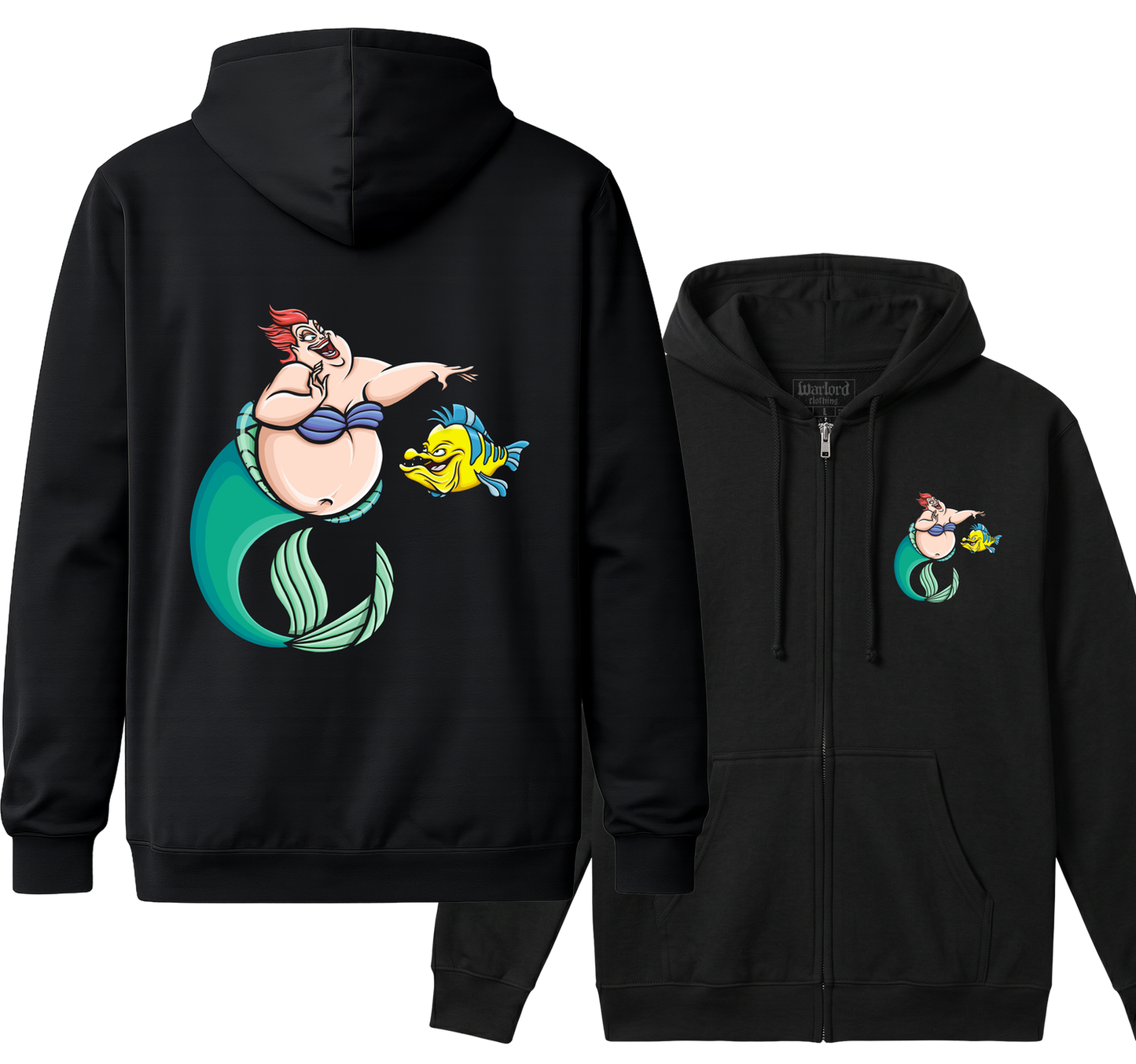 Little Ursula - Zipper Hoodie