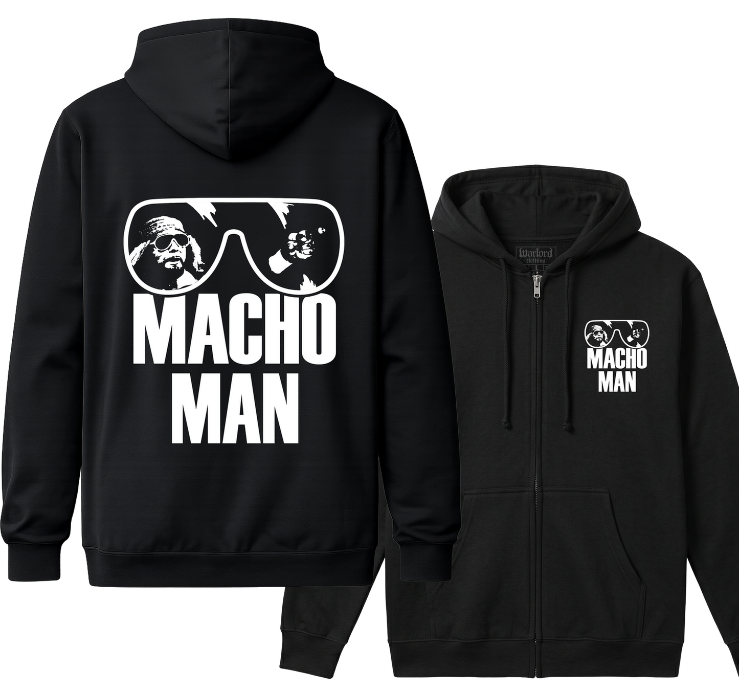Macho Man - Zipper Hoodie