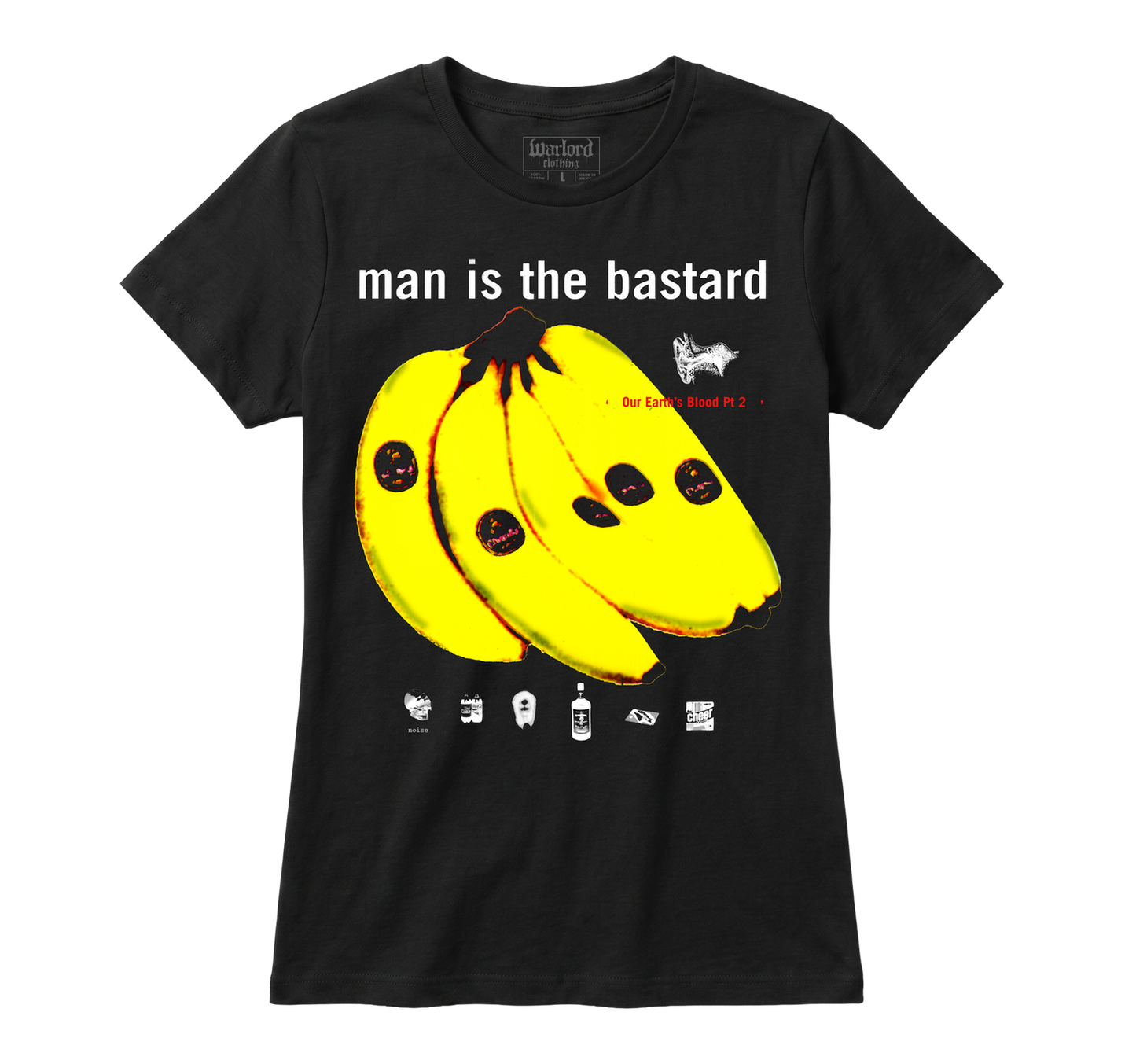 Man Is The Bastard - Girlie Tee