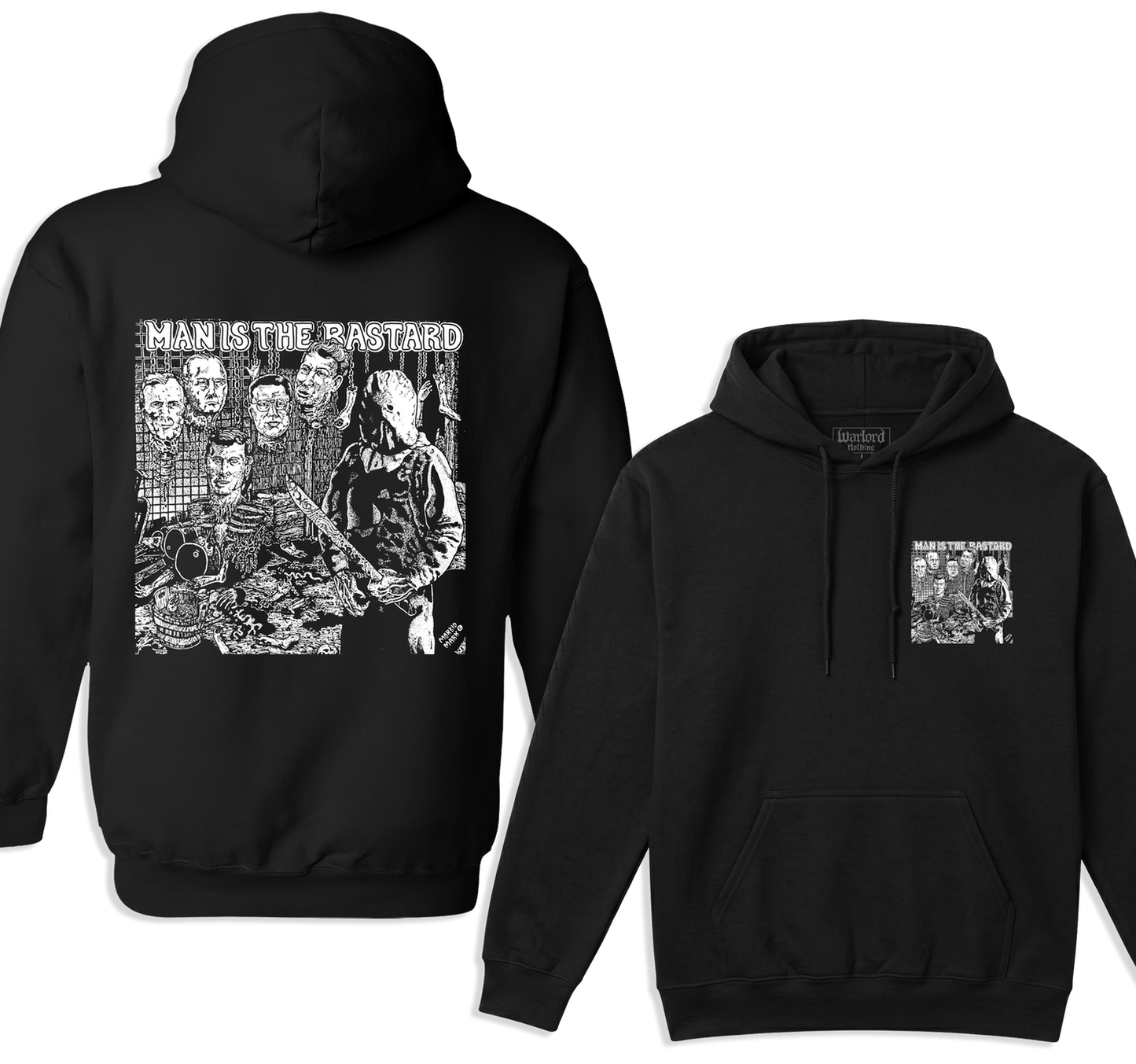 Man Is The Bastard - Pullover Hoodie