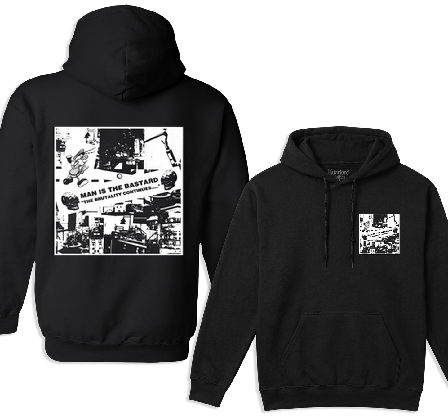 Man Is The Bastard - Pullover Hoodie