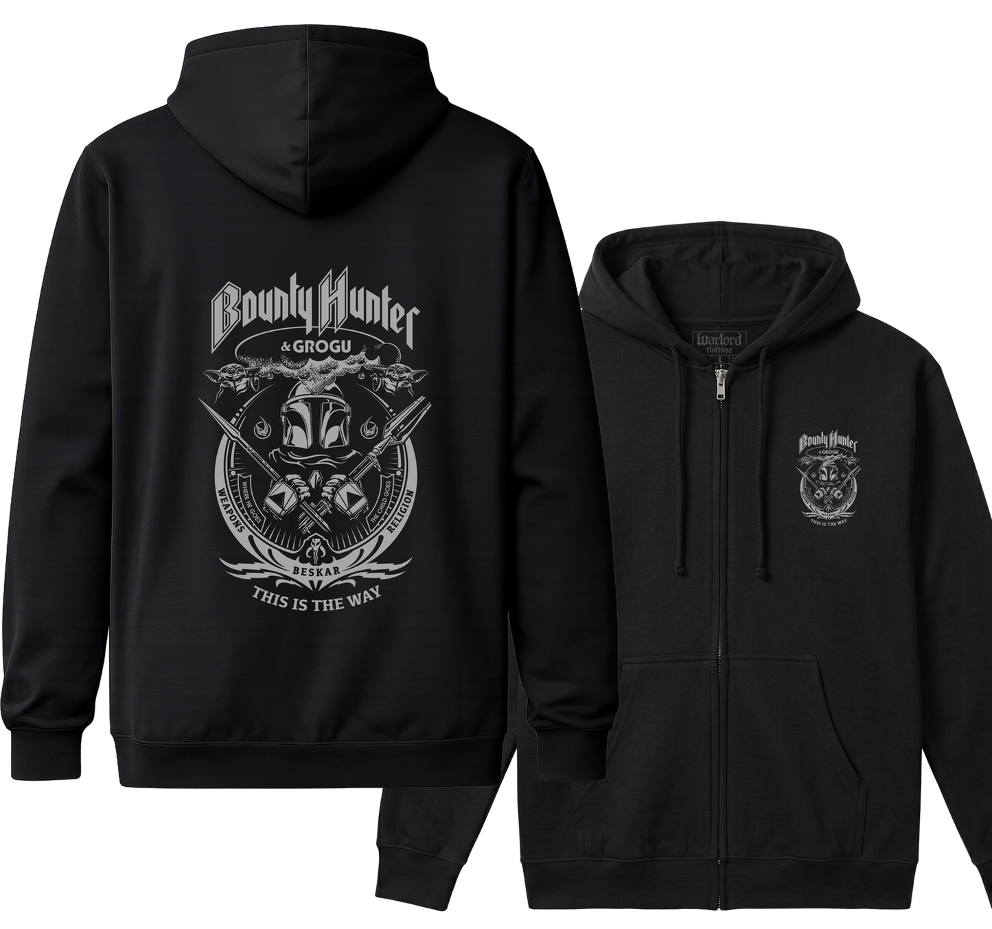 Mandalorian - Zipper Hoodie