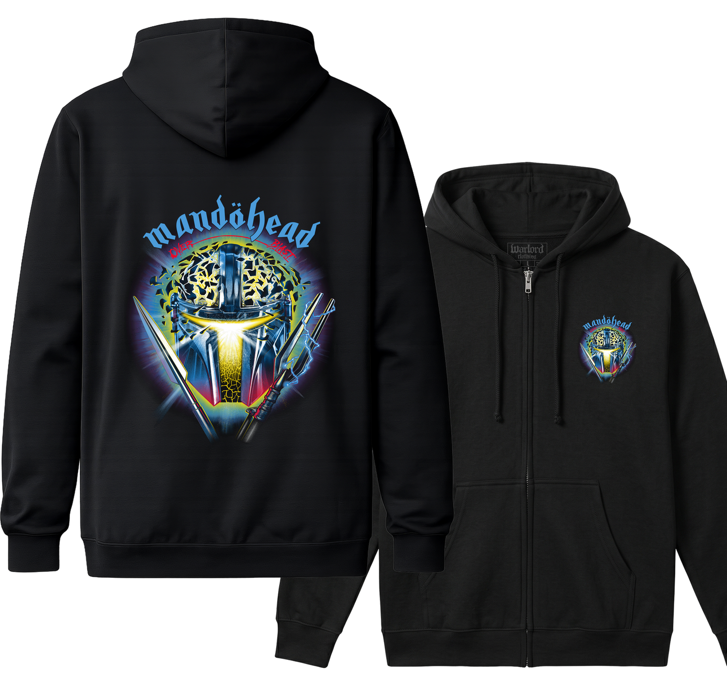 Mandohead - Zipper Hoodie