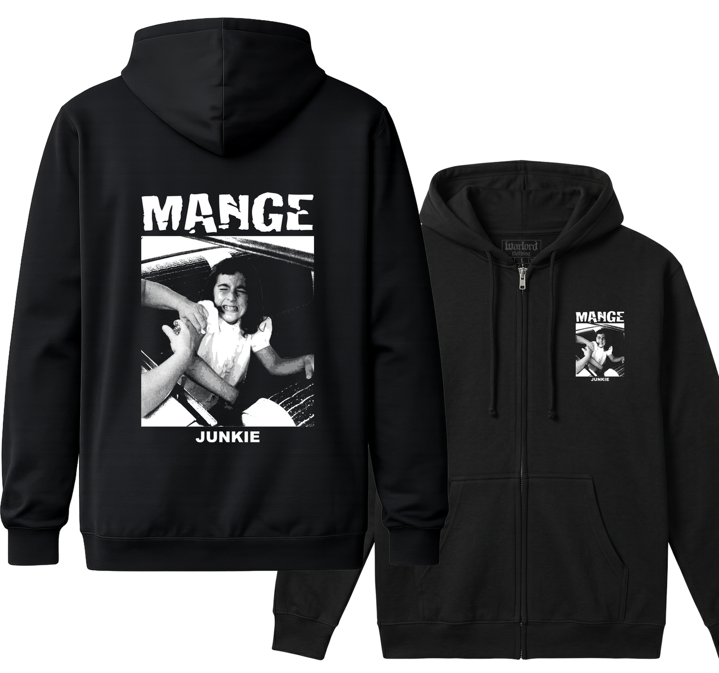Mange - Zipper Hoodie
