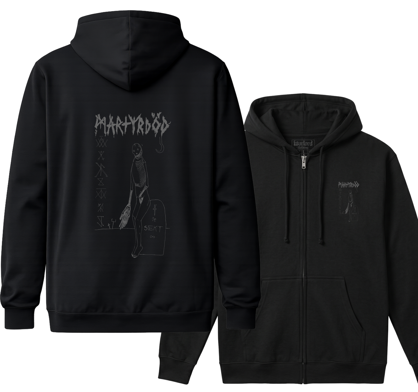 Martyrdod - Zipper Hoodie