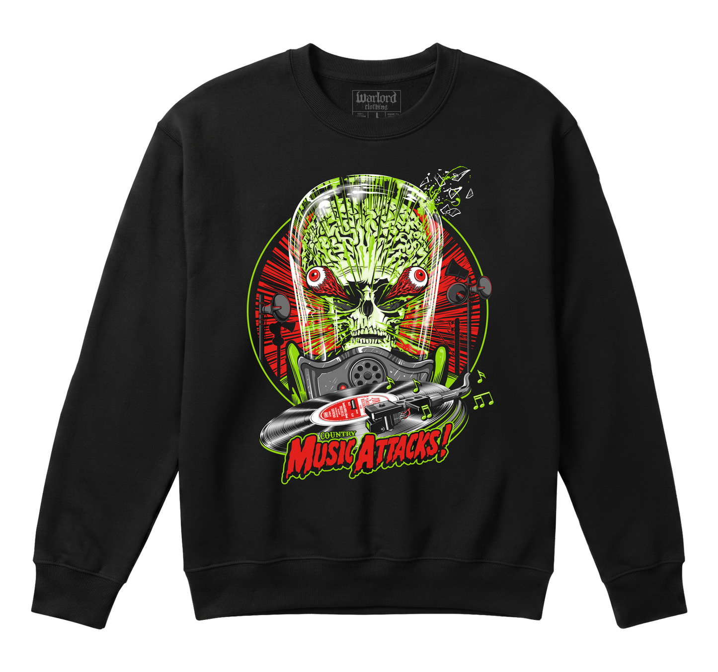 Music Attacks - Crewneck Sweatshirt