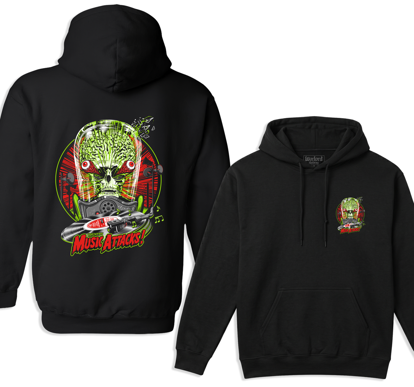 Music Attacks - Pullover Hoodie