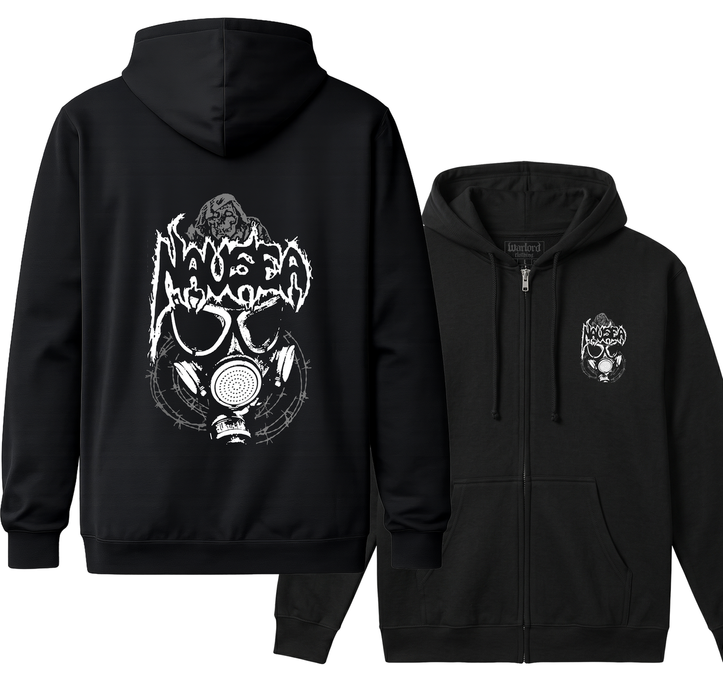 Nausea L.A. - Zipper Hoodie