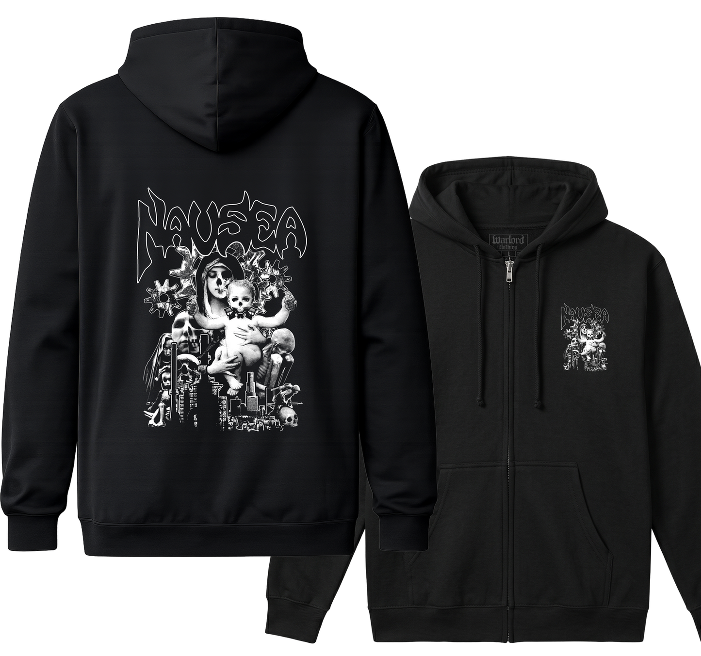 Nausea L.A. - Zipper Hoodie