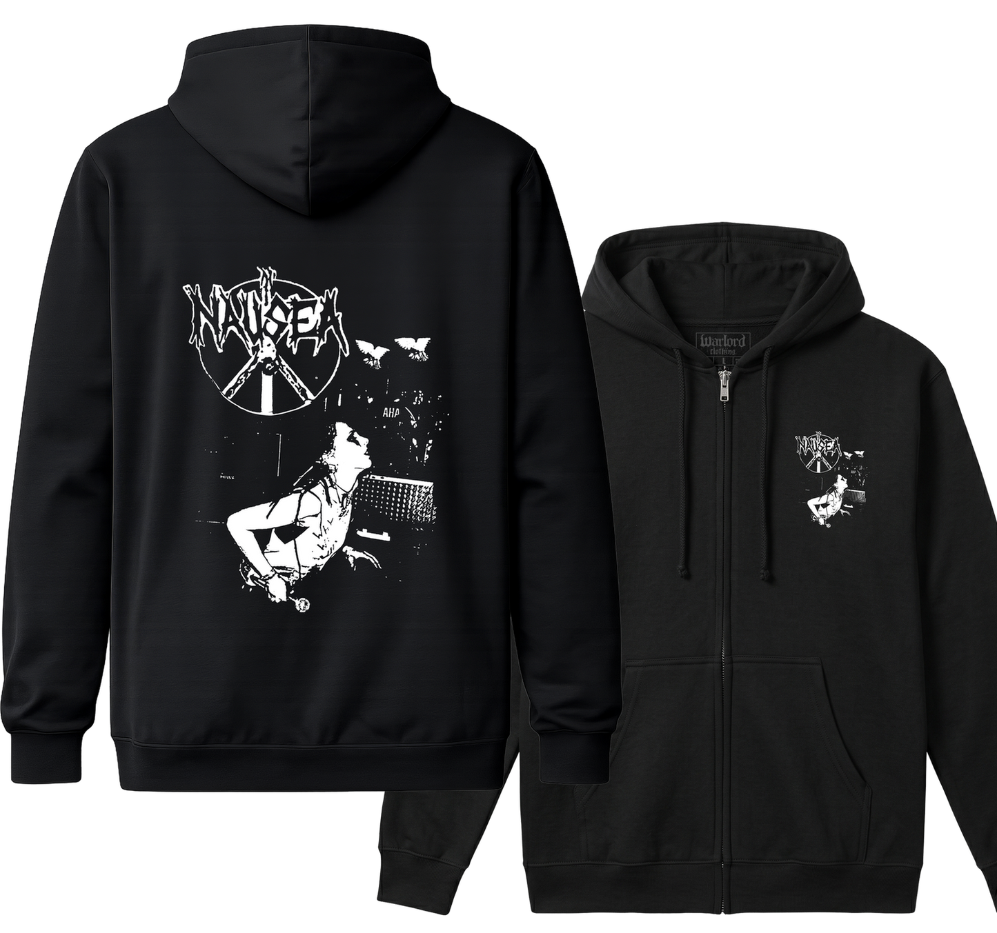 Nausea - Zipper Hoodie