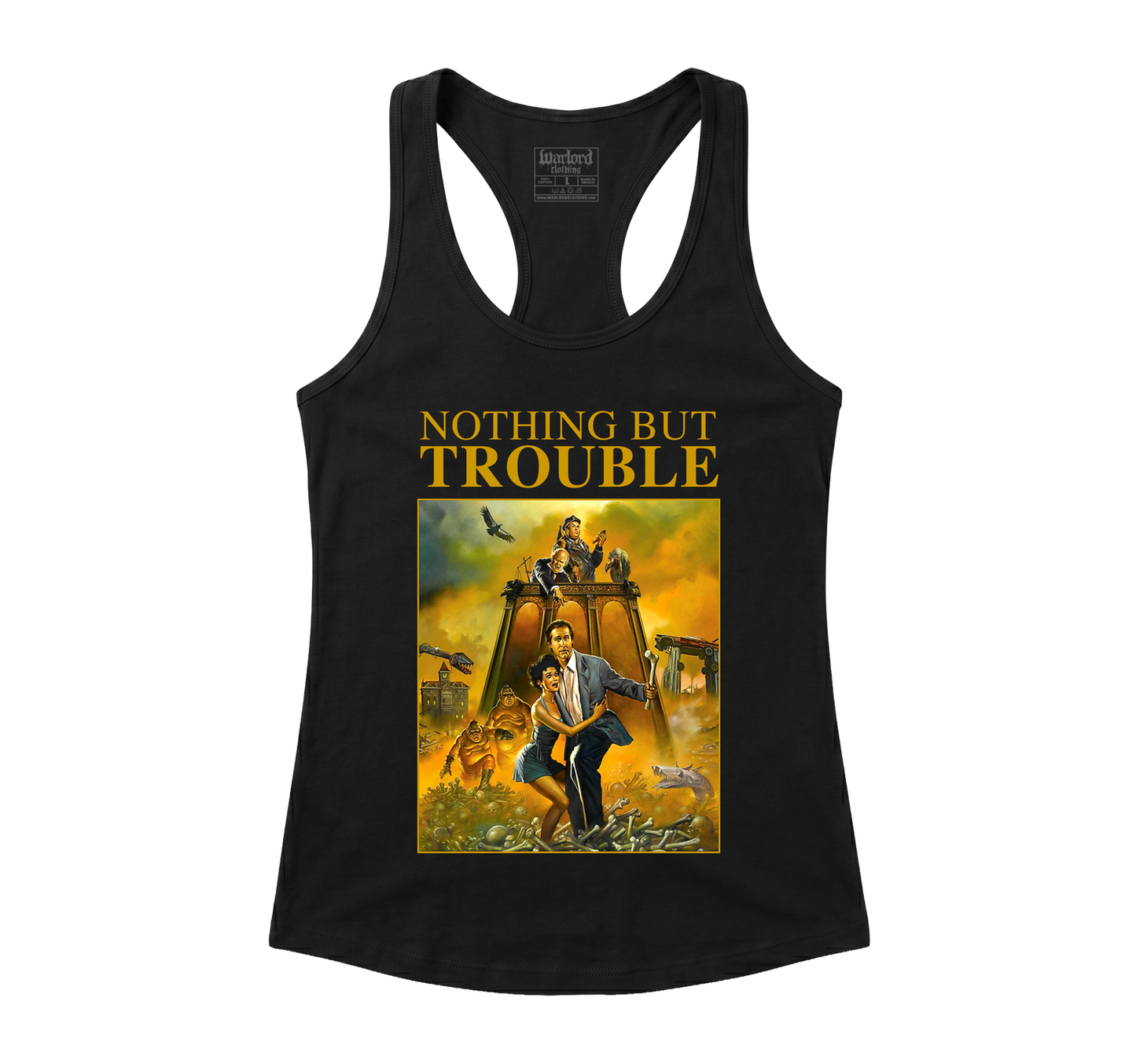 Nothing But Trouble - Racerback Tank