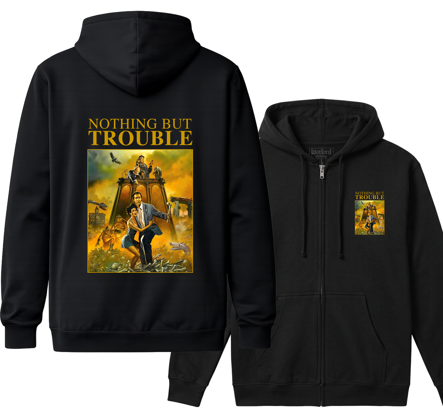 Nothing But Trouble - Zipper Hoodie
