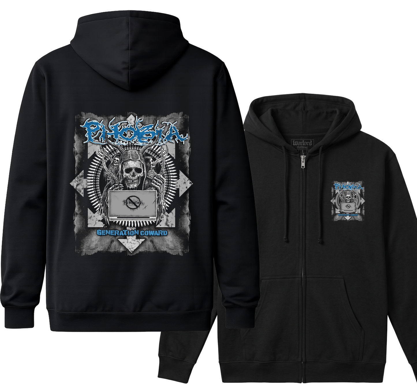 Phobia - Zipper Hoodie