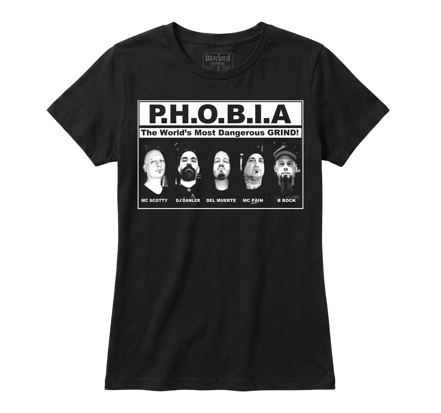 Phobia - Girlie Tee