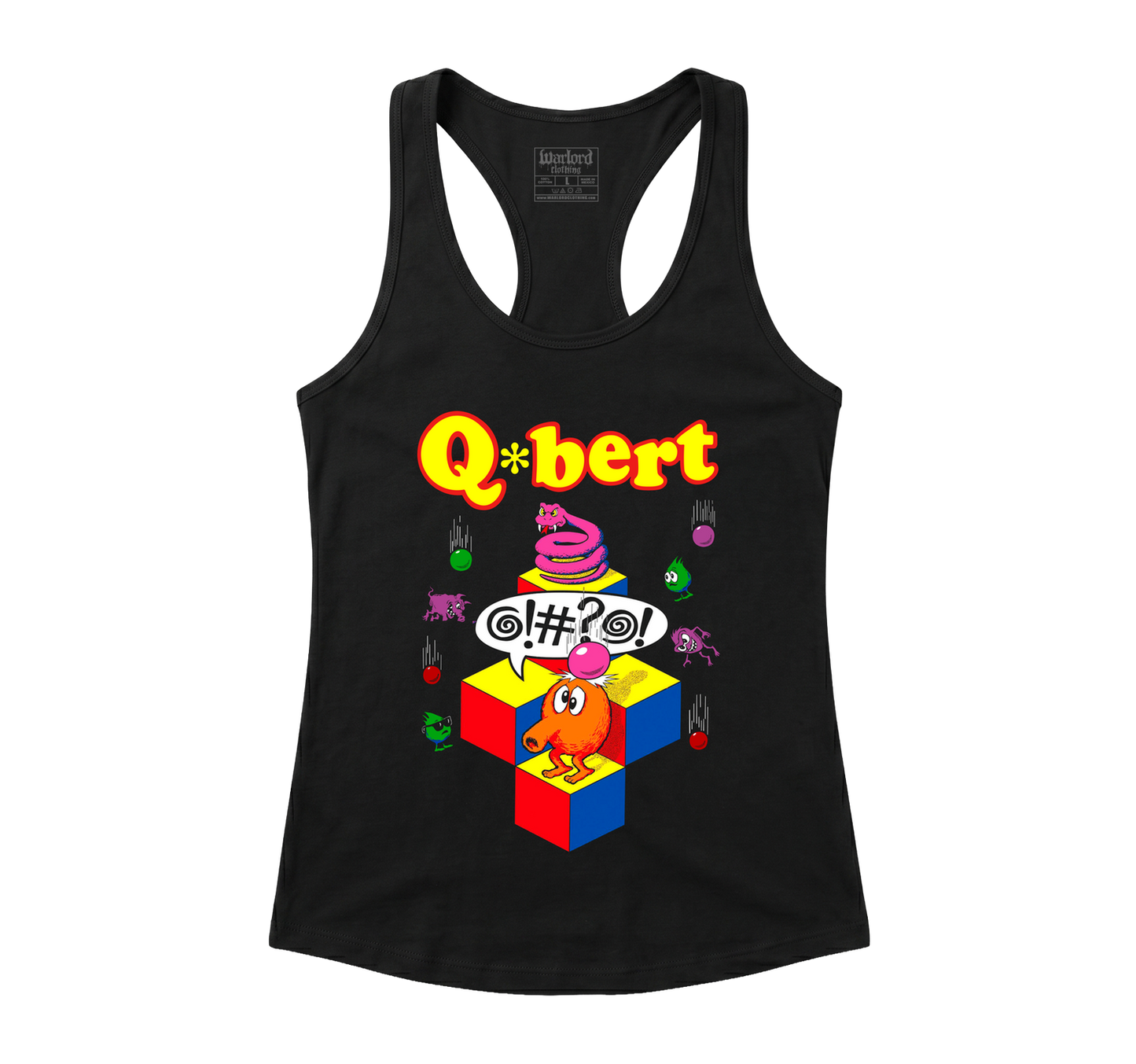 Q-bert - Racerback Tank
