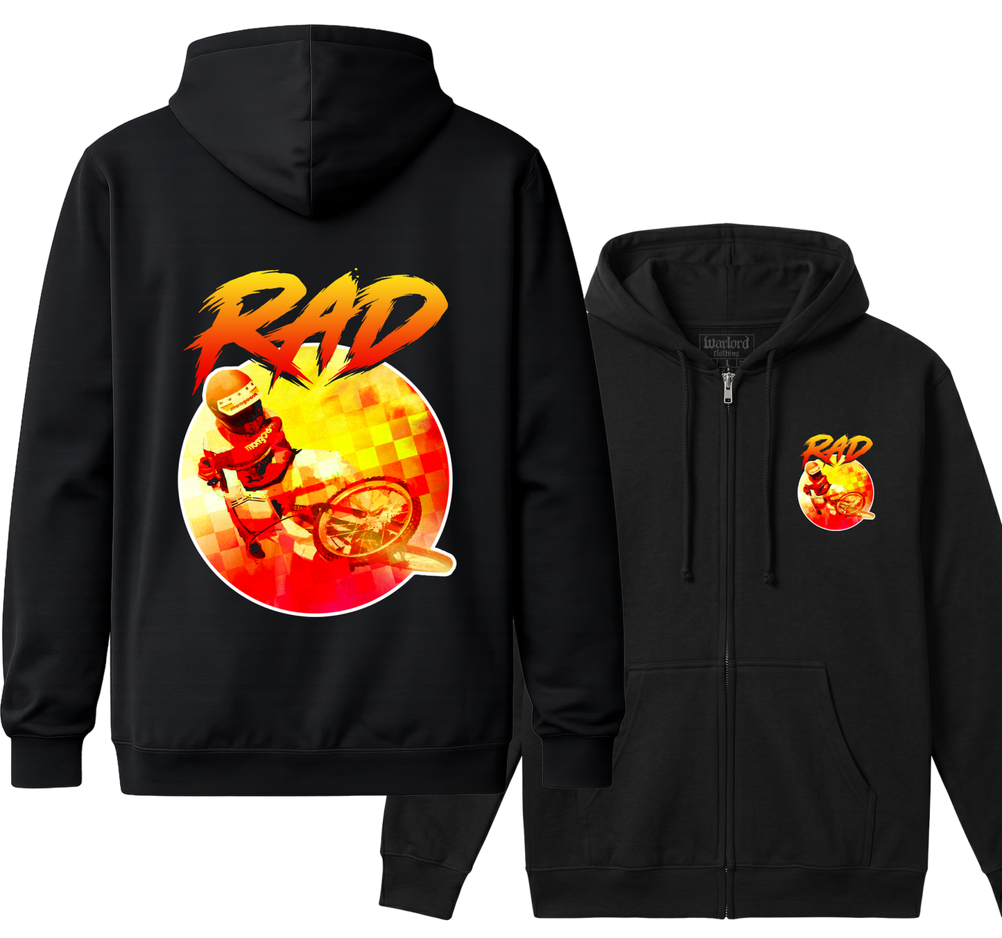 Rad - Zipper Hoodie