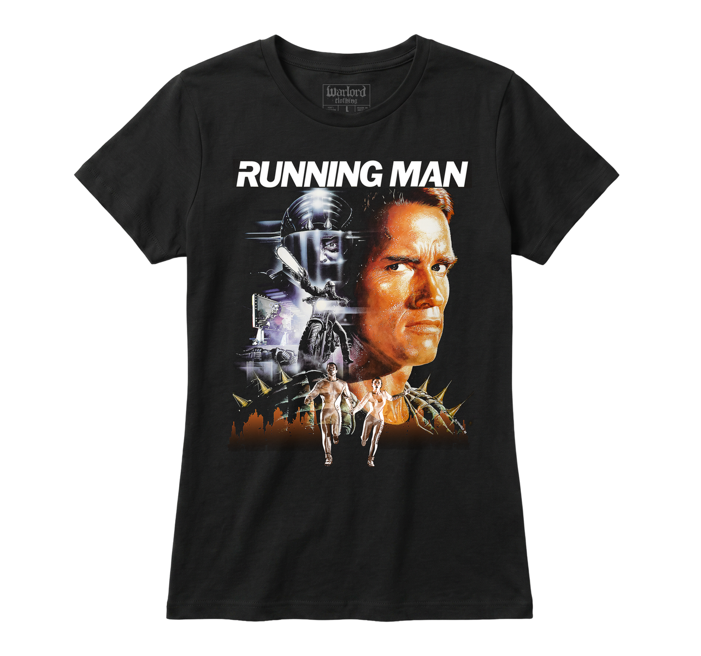 Running Man - Girlie Tee
