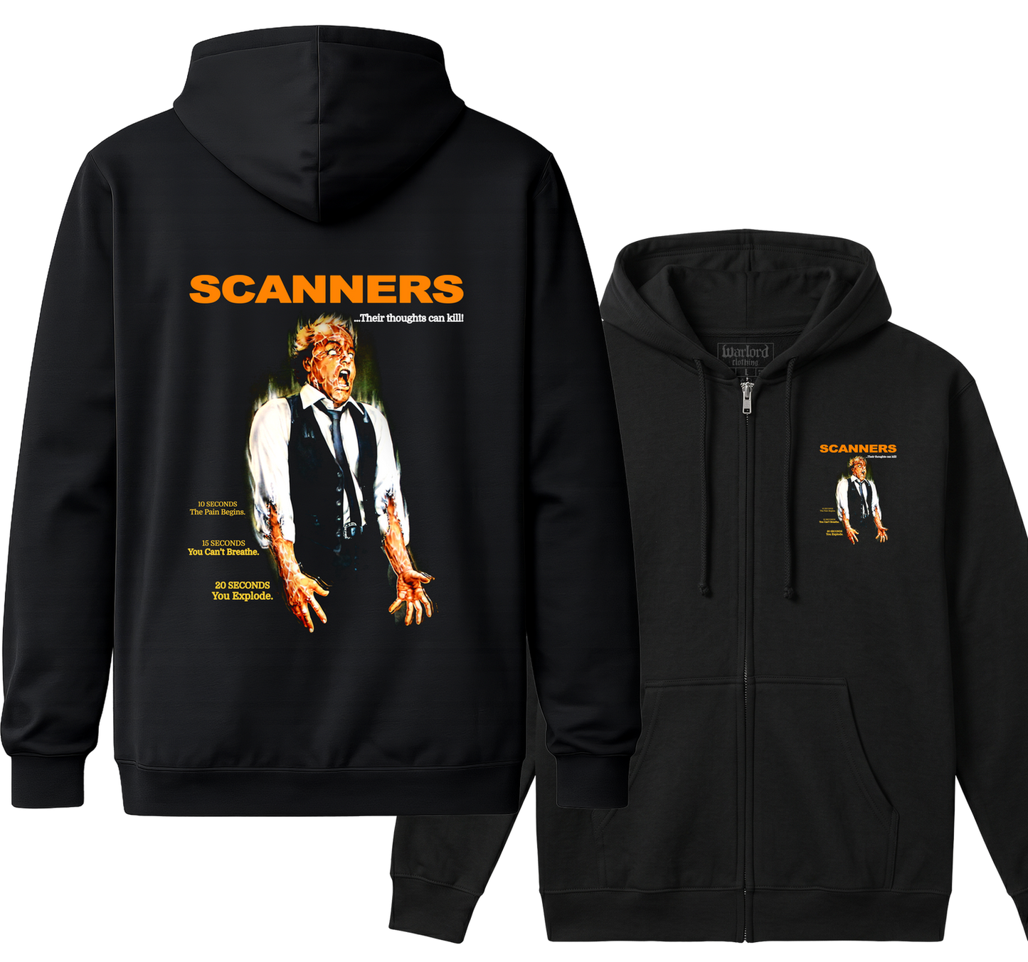 Scanners - Zipper Hoodie
