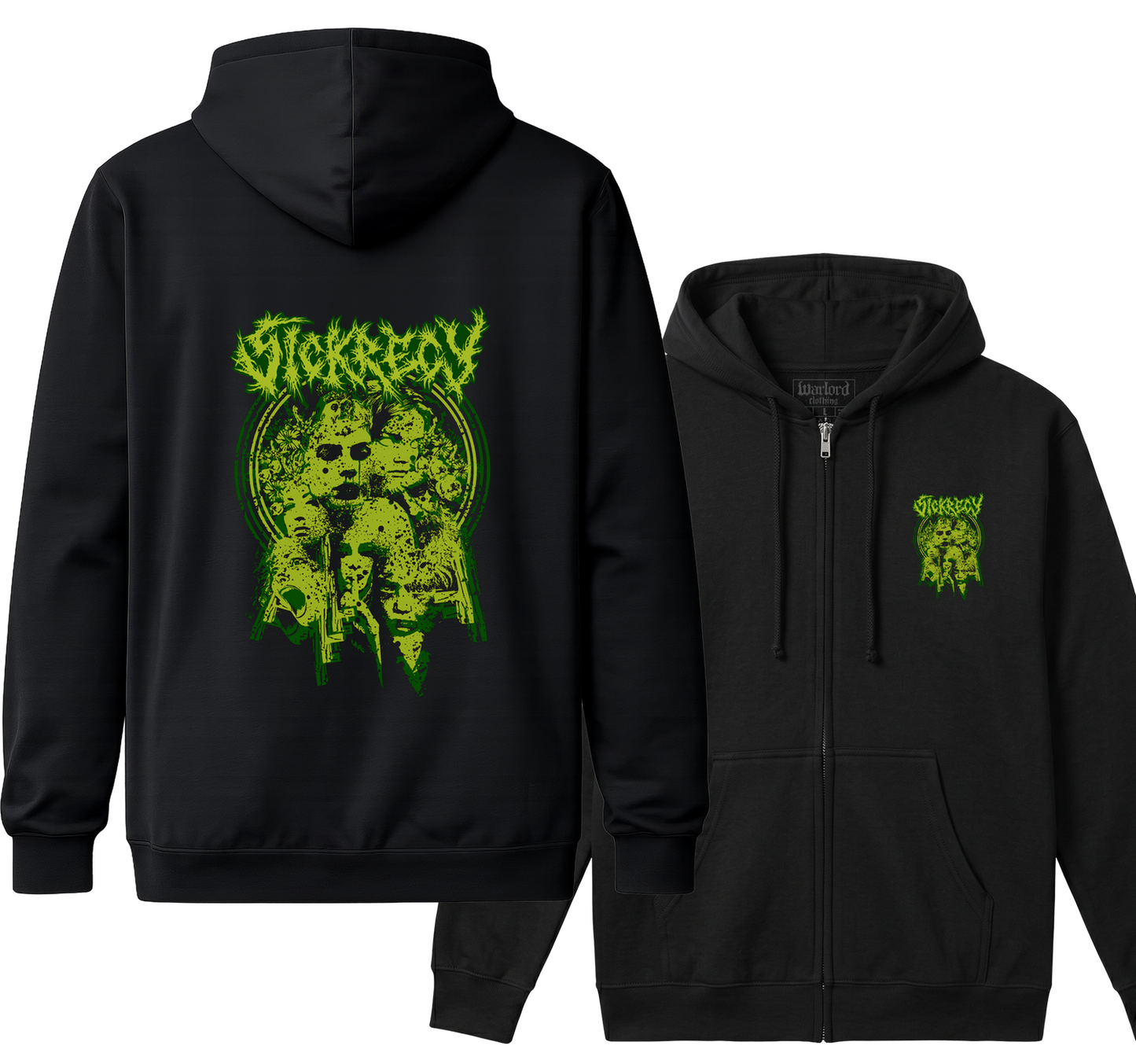 Sickrecy - Zipper Hoodie