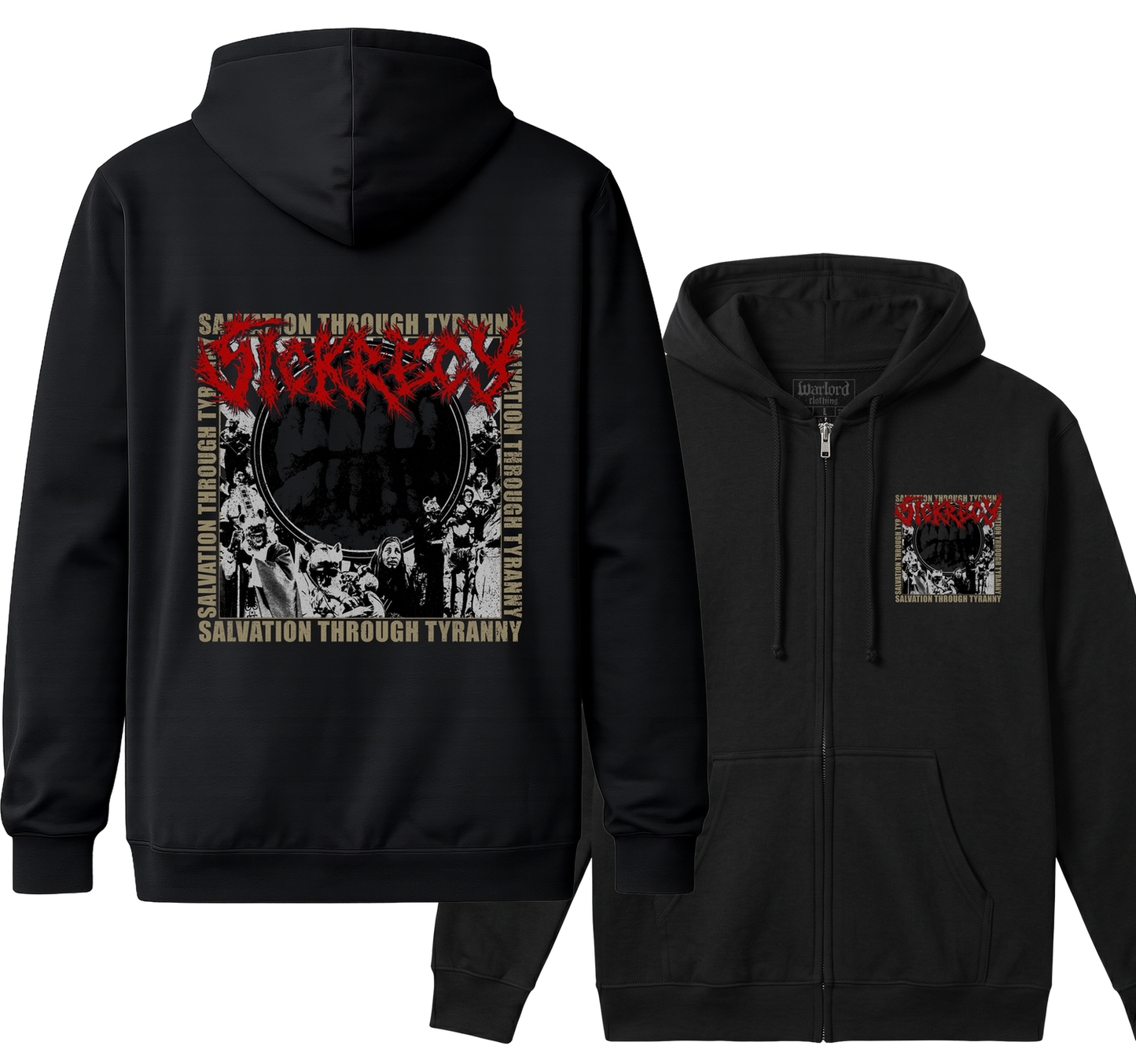 Sickrecy - Zipper Hoodie