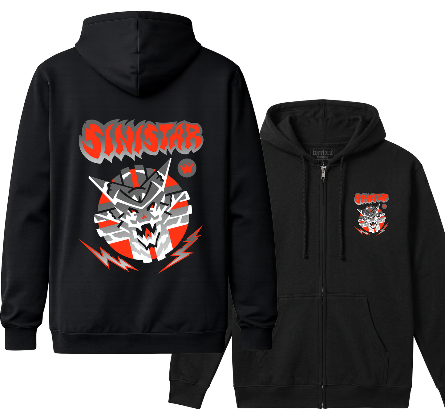 Sinistar - Zipper Hoodie