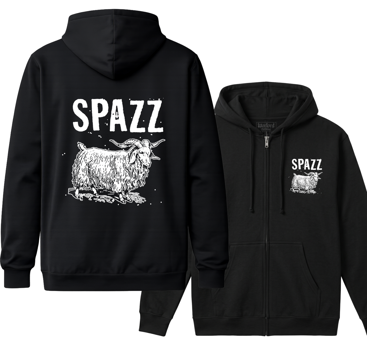 Spazz - Zipper Hoodie