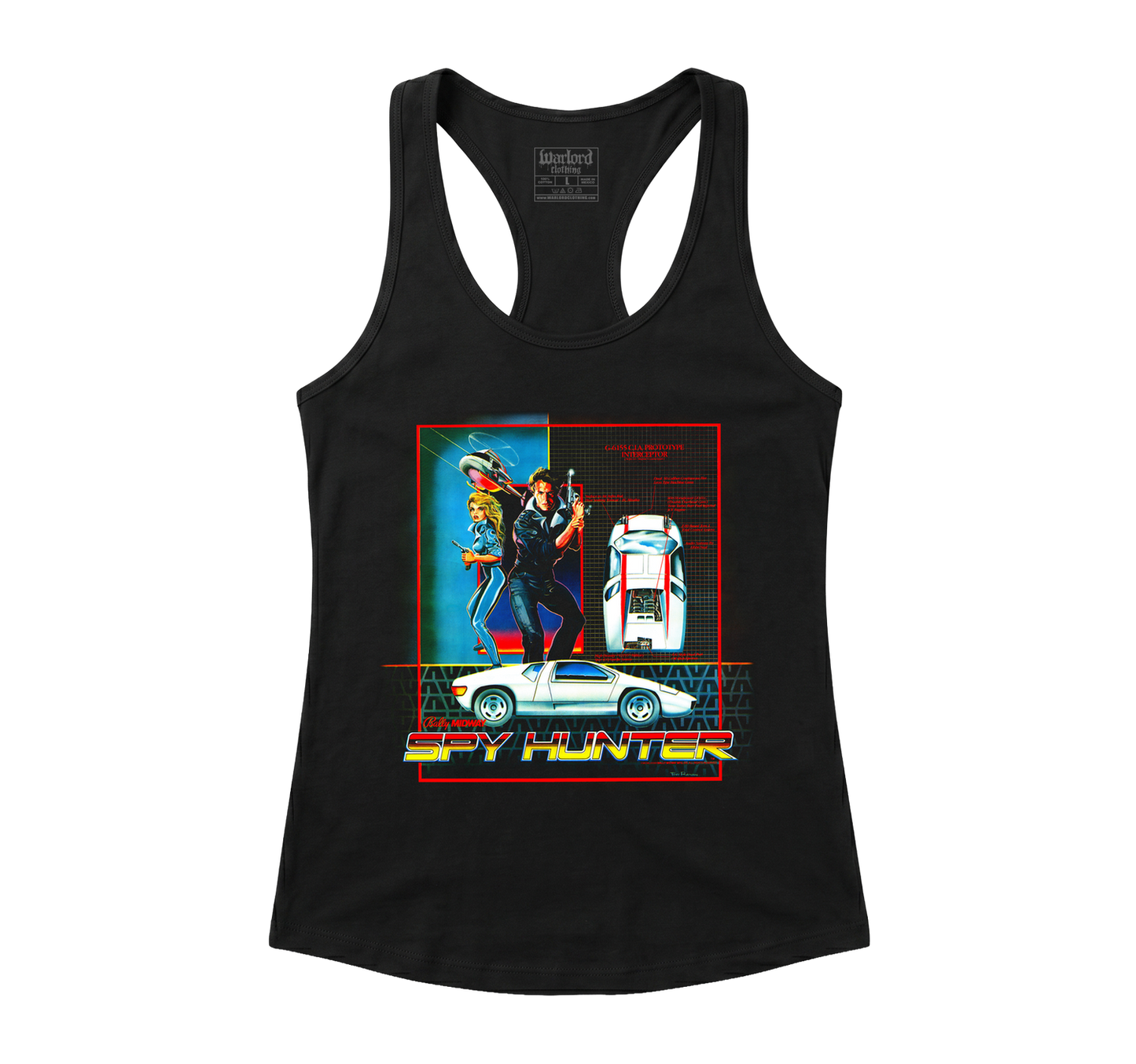 Spy Hunter - Racerback Tank