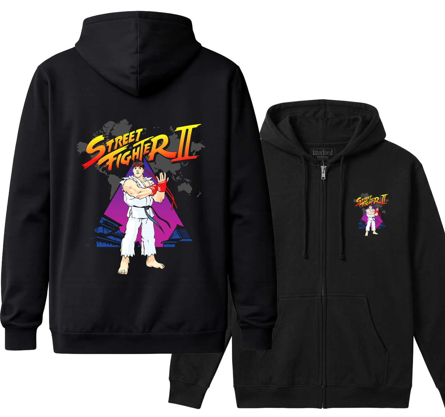 Street Fighter 2 - Zipper Hoodie