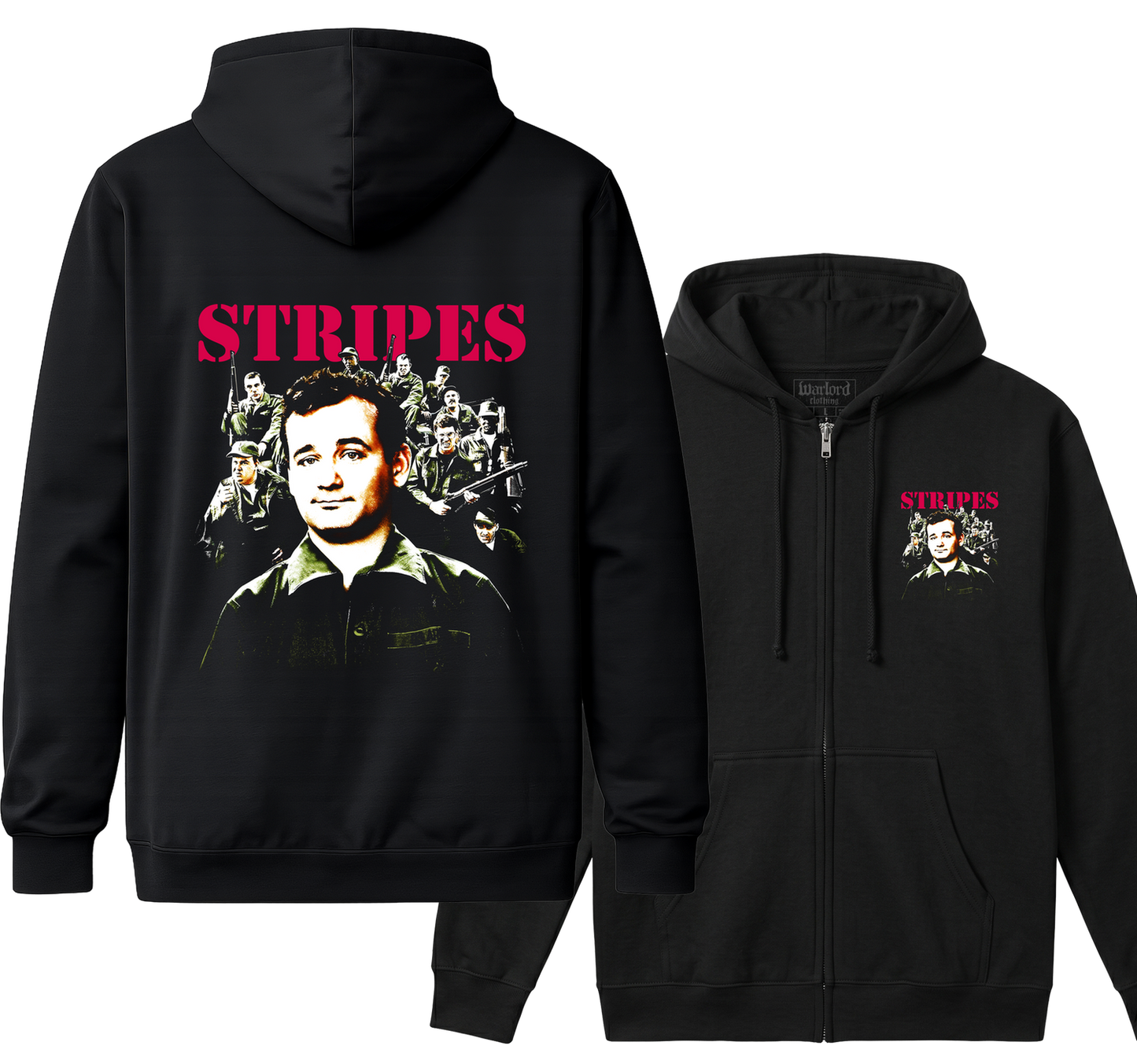 Stripes - Zipper Hoodie