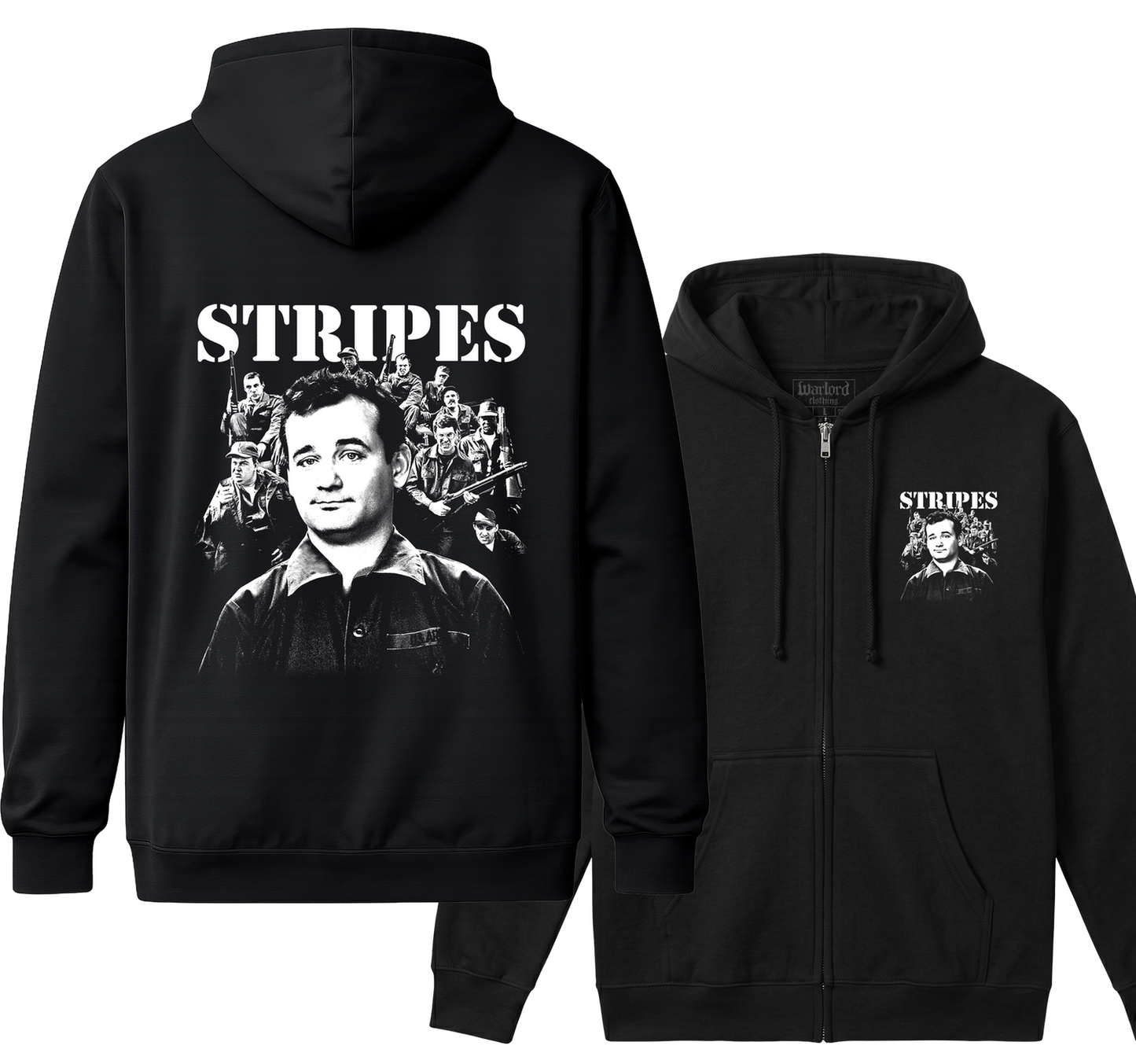 Stripes - Zipper Hoodie