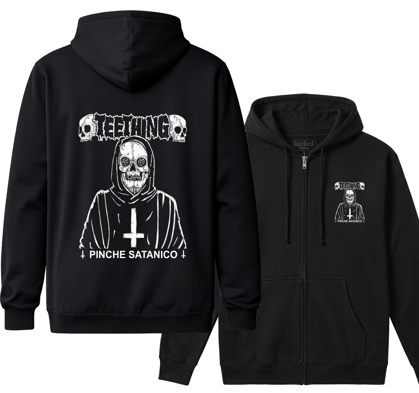 Teething - Zipper Hoodie