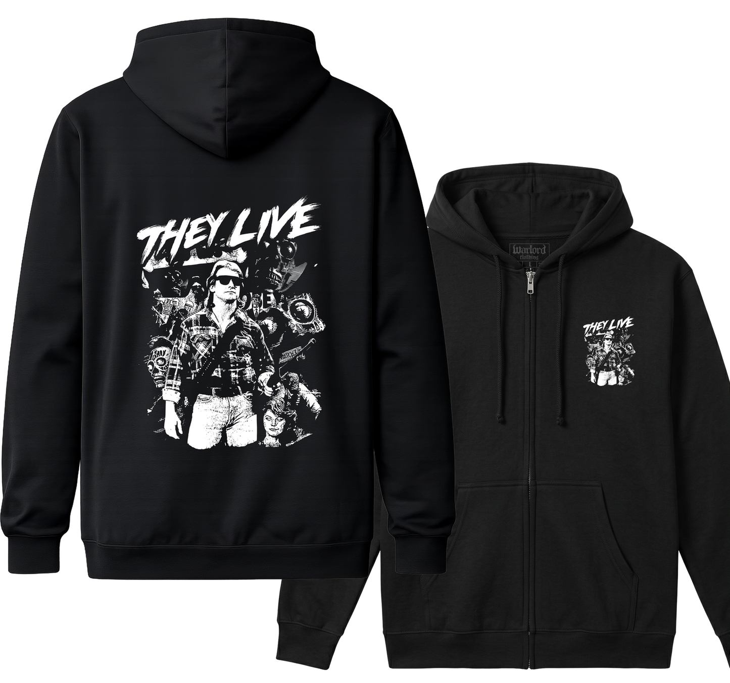 They Live - Zipper Hoodie