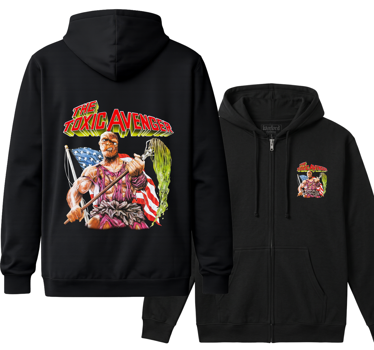 Toxic Avenger - Zipper Hoodie