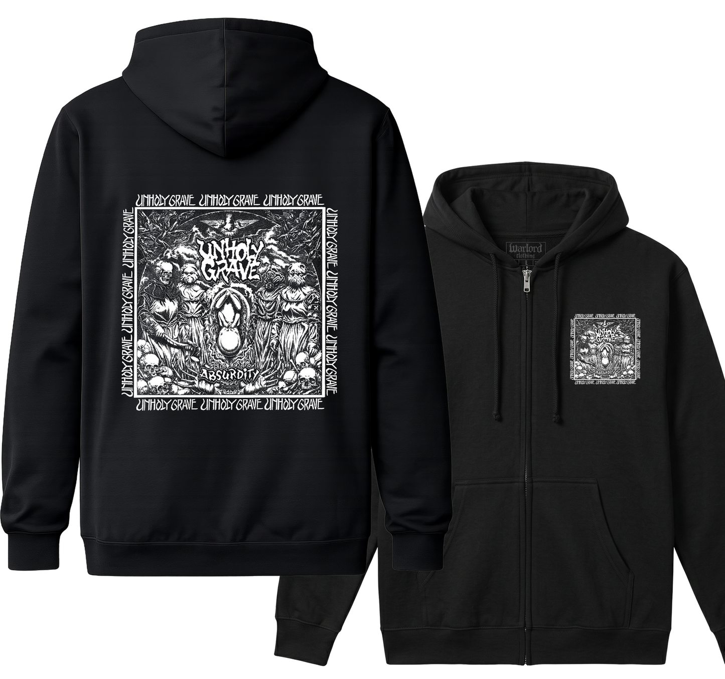 Unholy Grave - Zipper Hoodie