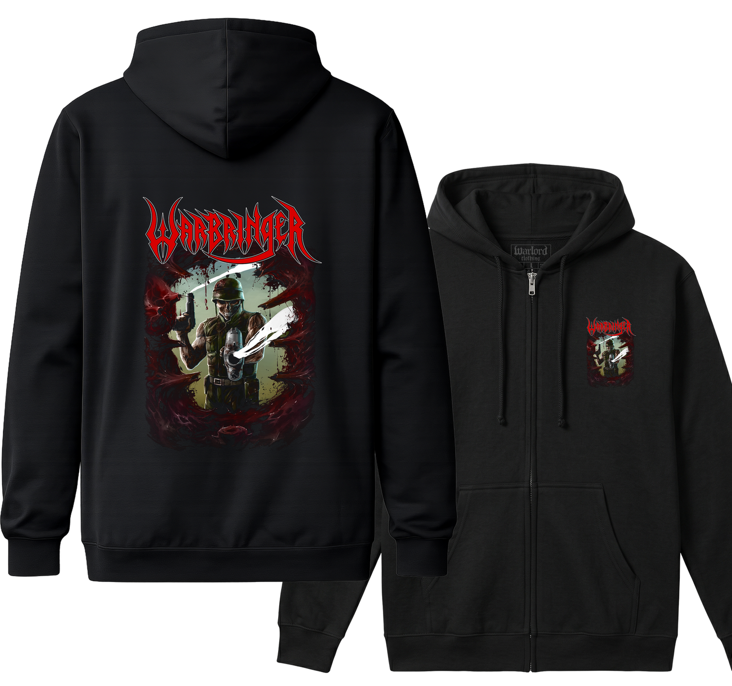 Warbringer - Zipper Hoodie