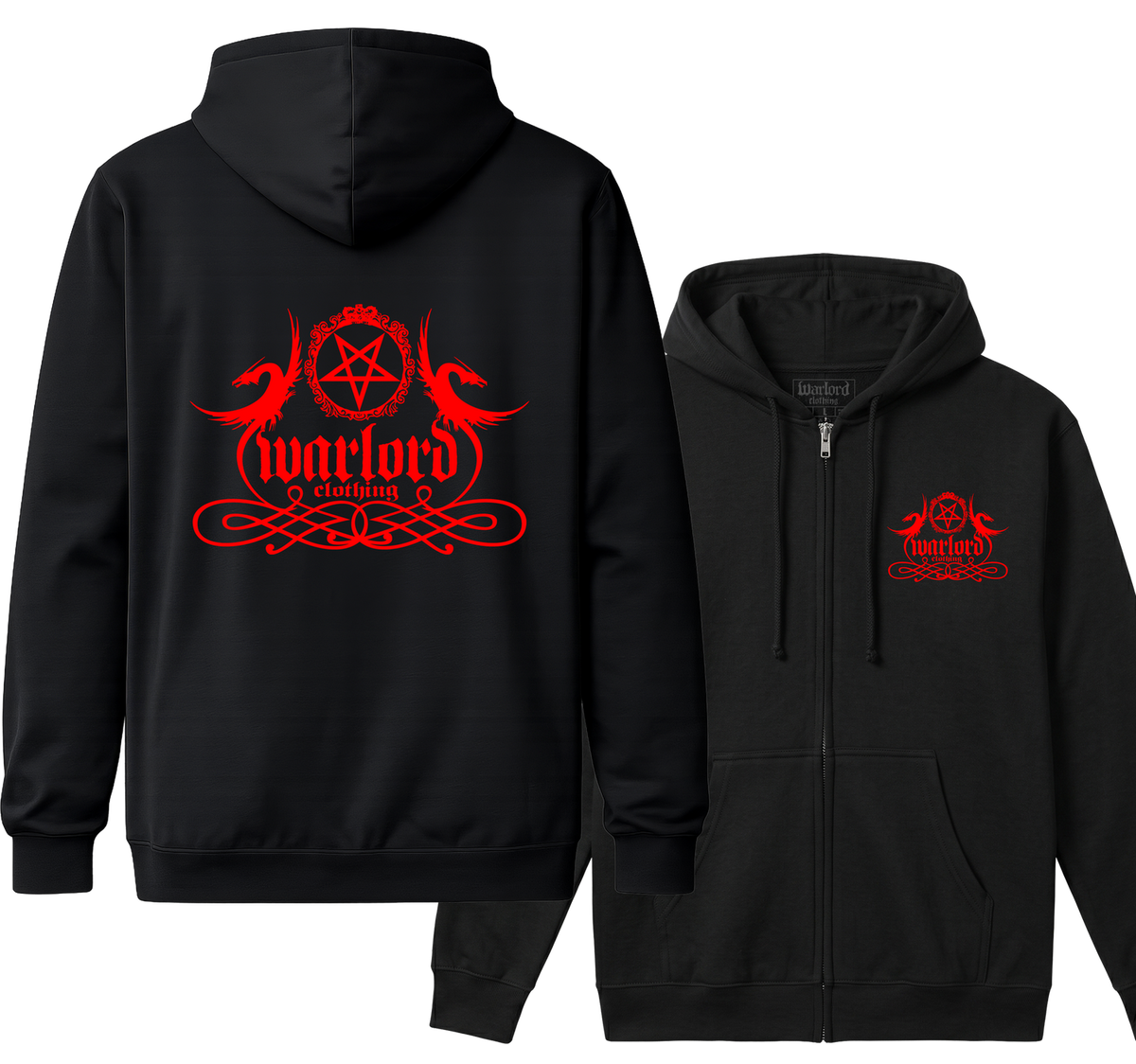 Warlord Clothing - Zipper Hoodie